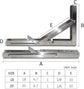 Heavy-Duty Foldable Wall Shelf Brackets – 2-Pack 304 Stainless Steel Triangular Supports with One-Click Release, 550 lb Capacity Each, for Kitchen, Garage, RV & Home; Includes Mounting Hardware (20Inch,Silver)
