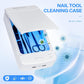 Multi-Function UV Sterilizer Box with Blue LED Light – 99.9% Germ Elimination, Dual Sterilize & Aromatherapy Modes, USB-C + Dual USB-A Ports, 3–5 Min Quick Sanitizing, for Nail Tools, Makeup Brushes, Jewelry, Phones, Keys (White)