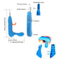 2-Piece Fruit Picking Tool Set for Home Gardens & Small-Scale Farms-Blue+Orange