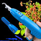 2-Piece Fruit Picking Tool Set for Home Gardens & Small-Scale Farms-Blue+Orange