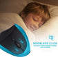 Blue Ergonomic Wireless Vertical Mouse (Small Hand-Friendly): USB-C Rechargeable, 2.4G 3-DPI, Reduce Wrist Strain (Right-Handed)