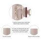 Grey Travel Jewelry Case: 3-Layer PU Cylinder Organizer for Necklaces, Earrings, Gifts for Travelers & Jewelry Lovers