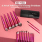 Hot red Professional Makeup Brush Set (18-Piece): Cruelty-Free, Versatile for Foundation, Blush & Eyeshadow, Ideal for Aussies