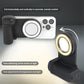 Magnetic Phone Camera Grip with Fill Light & Remote: Stable Shooting Holder for iPhone/Android – Ideal for Vlog, Selfie & Photography