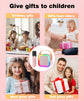 Pink Mini Karaoke Machine with 2 Wireless Microphones: Portable Bluetooth Speaker for Kids & Adults, Ideal Gift for All Occasions