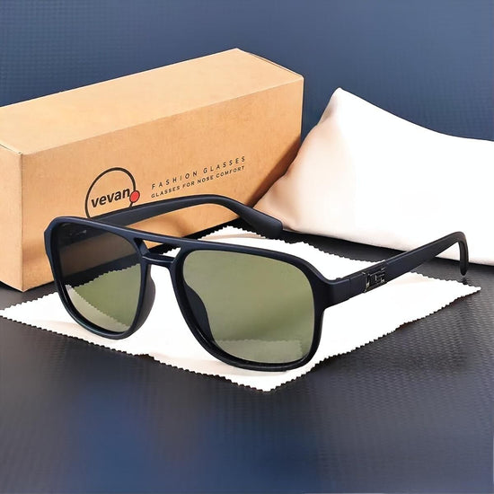 "Retro trend" classic box sunglasses-modified face, with no pressure, out of the street focus!