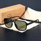 "Retro trend" classic box sunglasses-modified face, with no pressure, out of the street focus!