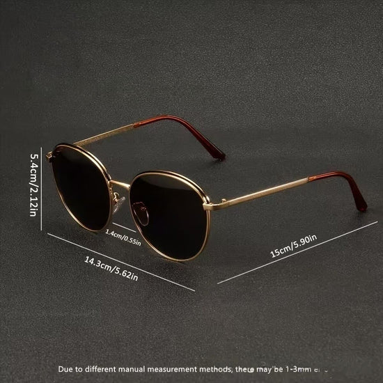 Minority design sense sunglasses-do not bump into individual styles, showing a unique fashion attitude!