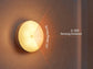 Motion Sensor LED Night Light, 86mm Diameter Smart Induction Lamp with USB Charging & Magnetic Mount, Long-Lasting Battery