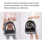 pet products Pet Space Capsule Backpack, Small Medium Cat Puppy Dog Carrier, Transparent Breathable Heat Proof, Pet Carrier for Travel Hiking Walking Camping, Grey