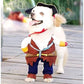 pet products New Funny Pet Clothes Pirate Dog Cat Costume Suit Corsair Dressing up Party Apparel Clothing for Cat Dog Plus Hat