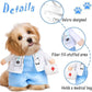 pet products Funny Small Dog Doctor Coat Onesie - Cat & Puppy Halloween Costume - Doctor Uniform Apparel