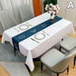 Waterproof Oilproof Washable Heat-Resistant PVC Tablecloth - 5 Patterns & Sizes for Home, Restaurant & Picnic Dining（C,180*138）