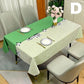 Waterproof Oilproof Washable Heat-Resistant PVC Tablecloth - 5 Patterns & Sizes for Home, Restaurant & Picnic Dining（C,180*138）