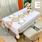 Waterproof Oilproof Washable Heat-Resistant PVC Tablecloth - 5 Patterns & Sizes for Home, Restaurant & Picnic Dining（C,180*138）