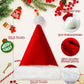 3Pack Christmas Santa Hats for Adults - Extra Thicken Velvet Santa Claus Hats for Women Men Fluffy Plush Xmas Hats Christmas Party Supplies New Year&