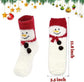 Christmas Socks - 6 Pairs Cozy Warm Fluffy Plush Bed Socks for Women, Girls - Cute Coral Fleece Xmas Indoor