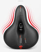 Silicone Bike Saddle with Hollow Ventilation: 21×25×11cm, 680g, Comfort & Shock Absorption for Aussie Cyclists