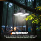 Solar Camping Lantern with Remote Control: 169 LED Folding USB Rechargeable Light for Camping, Emergencies & Outdoors