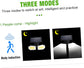 4-Pack Solar Motion Sensor Wall Lights: Double-Head Adjustable Cob LED Outdoor Lights for Garden, Patio & Pathway
