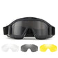 Christmas gifts for husband or boyfriend
 Tactical Safety Goggles with 3 Interchangeable Lenses, Wind & Dust Protection for Outdoor & Tactical Use(black)