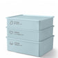 Underwear Panties Socks Box Close-fitting Clothing Storage Box Drawer Three-piece Cover with Compartment Household