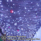 300 LED Cool White Fairy String Lights, 9m Green Wire, Battery-Operated, IP44 Waterproof with Timer for Christmas Decor (Batteries Not Included)
