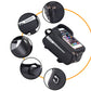 Black Waterproof Bike Frame Bag with Touchscreen & Reflective Details: 6.5" Phone Compatibility, Aussie Cyclist Essential
