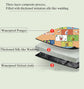 Waterproof Picnic Blanket with Flying Chess Game: 80&