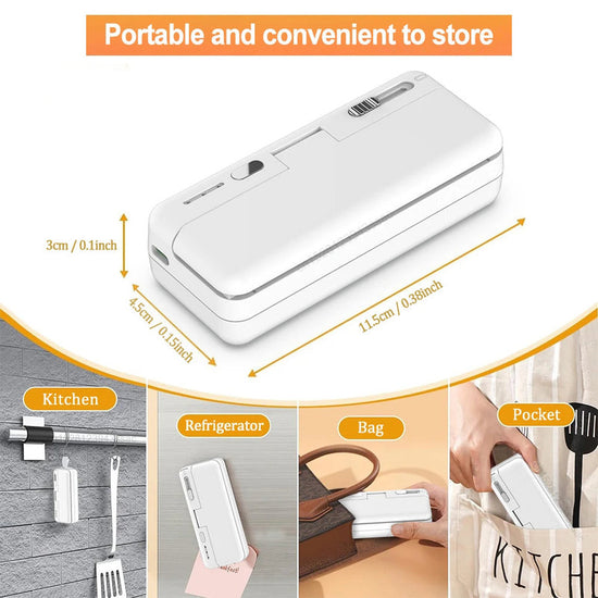 NNEOBA Mini Plastic Bag Sealer