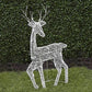 Lighted Christmas Deer Reindeer Family With Led Lights