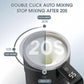 380ML Self-Stirring Electric Coffee Mug Black and White Cup