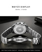 Mens Quartz Chronograph Business Watch