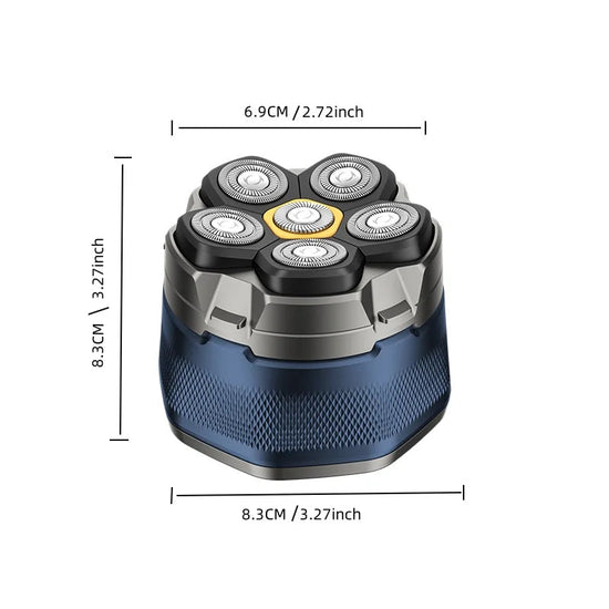 6D Electric Head And Face Shaver Rechargeable