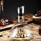 1500ML Iceberg Crystal Decanter Handmade Lead-Free Glass Wine