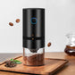 Portable USB C Rechargeable Coffee Grinder  Mill Black