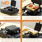 Non-Stick Double-Sided Sandwich & Omelette Maker