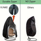 Heavy-Duty Hanging Egg Chair Cover with Zipper Closure