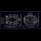 V8 Engine Simulation Model Blocks