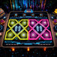Double Dance Pad LED Rhythm Game Mat
