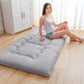 Foldable Tatami Floor Futon Mattress Pad Grey