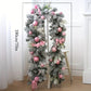 Artificial Christmas Wreath Pink Garland