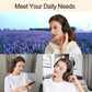 Wireless Bluetooth Headphones Gold