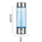 Portable Electric Hydrogen Water Bottle Silver