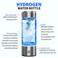 Portable Electric Hydrogen Water Bottle Silver