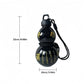 2pcs 800ml Gourd Water Bottle Black