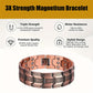 3X Strong Copper Magnetic Bracelet for Men