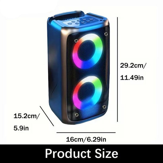 Large Wireless Speaker with Deep Bass