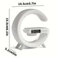 Wireless Bluetooth Speaker with RGB Light & Alarm