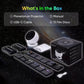 Galaxy Star Projector with 13 Discs USB